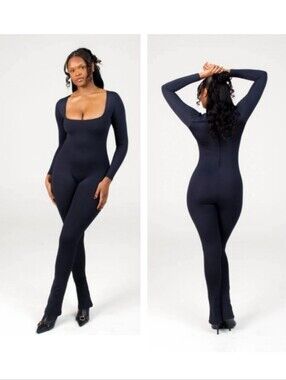 STRIPT Kiki Bodysuit Navy 4XL